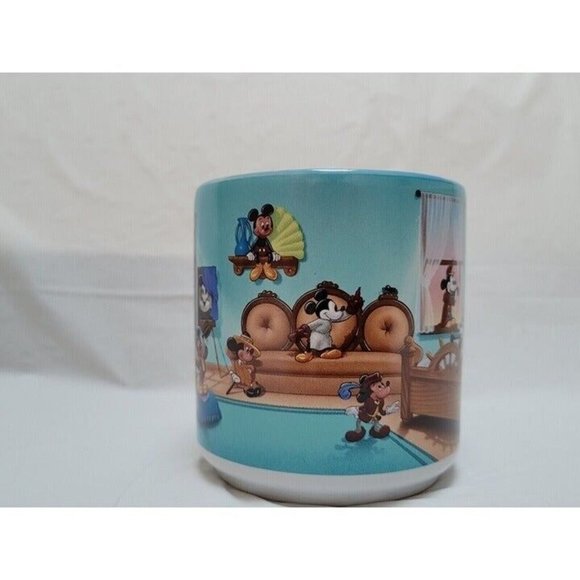 NWT VTG  Disney Mickey Mouse “Through the Years” Ceramic Mug Cup  - With box - Picture 6 of 11